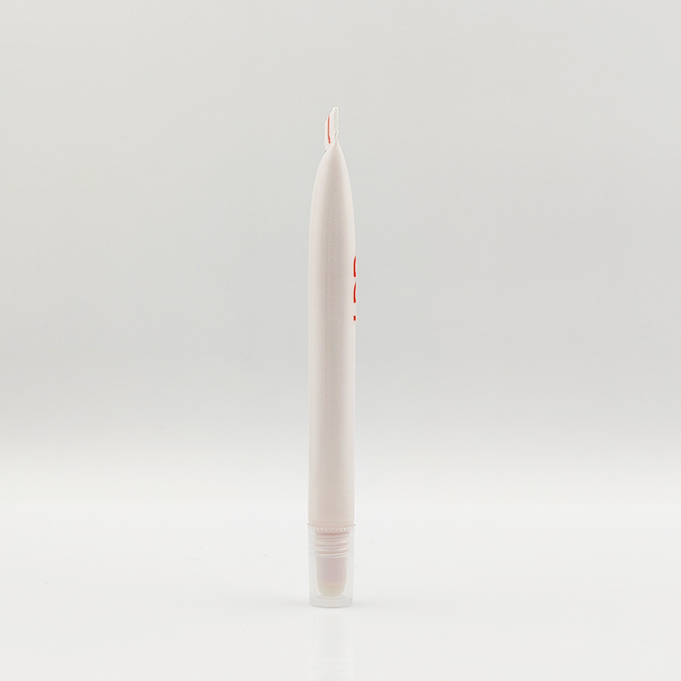 2ml Flocking Tip Tube lip gloss container cosmetic packaging hot stamping liquid concealer sponge applicator cosmetic tube D10 Diameter supper thin tube