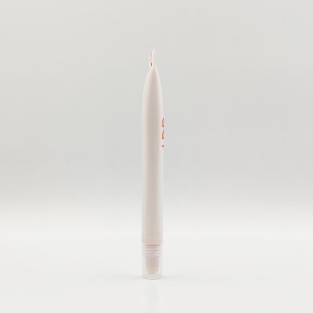 2ml Flocking Tip Tube lip gloss container cosmetic packaging hot stamping liquid concealer sponge applicator cosmetic tube D10 Diameter supper thin tube