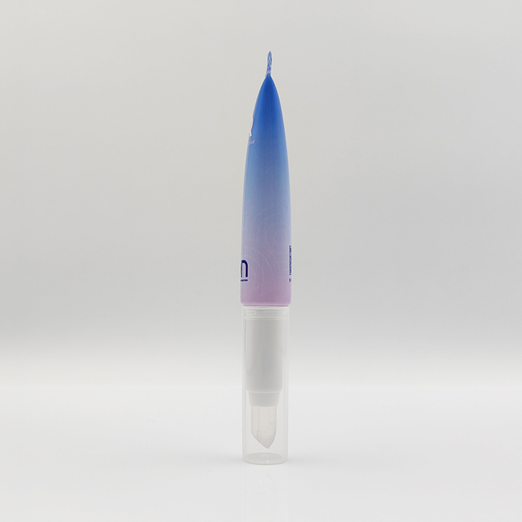 10ml Customized OEM Slanted Tip Tube Wholesale Screen Printing Plastic Empty lip gloss tubes with custom packaging