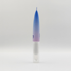 10ml Customized OEM Slanted Tip Tube Wholesale Screen Printing Plastic Empty lip gloss tubes with custom packaging