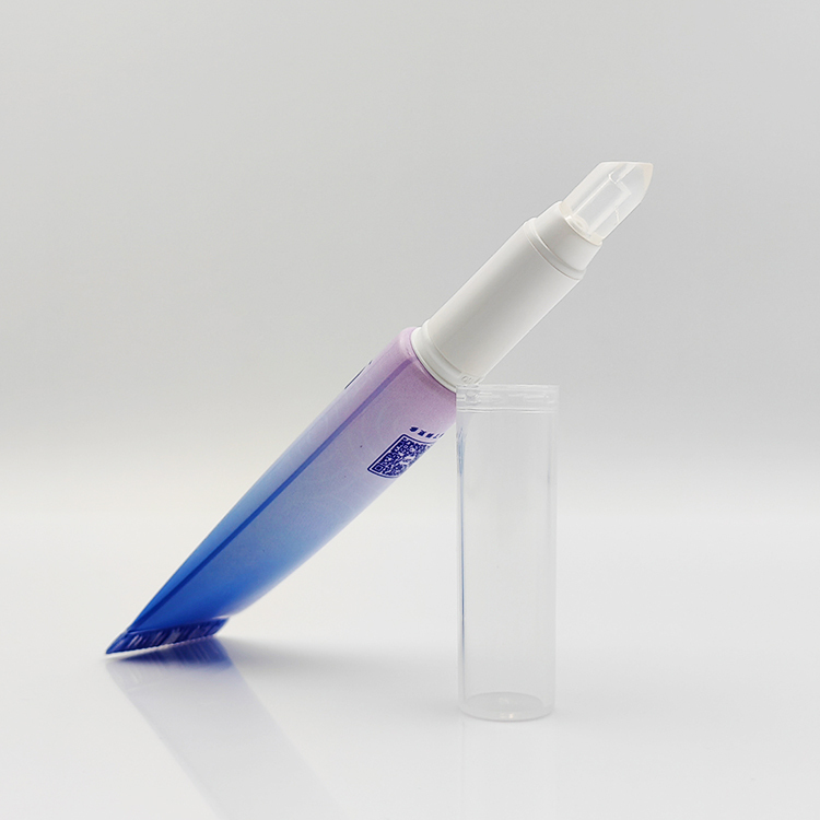 10ml Customized OEM Slanted Tip Tube Wholesale Screen Printing Plastic Empty lip gloss tubes with custom packaging