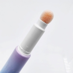 10ml cute Stylish Flocking Applicator Tip Tube wholesale empty lip gloss squeeze tubes with Custom Logo for liquid concealer