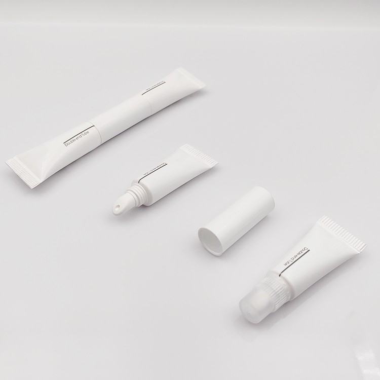 5ml lip gloss tubes Double-end Tube With Slanted Tip lip balm tube empty customized logo screen printing ointment container