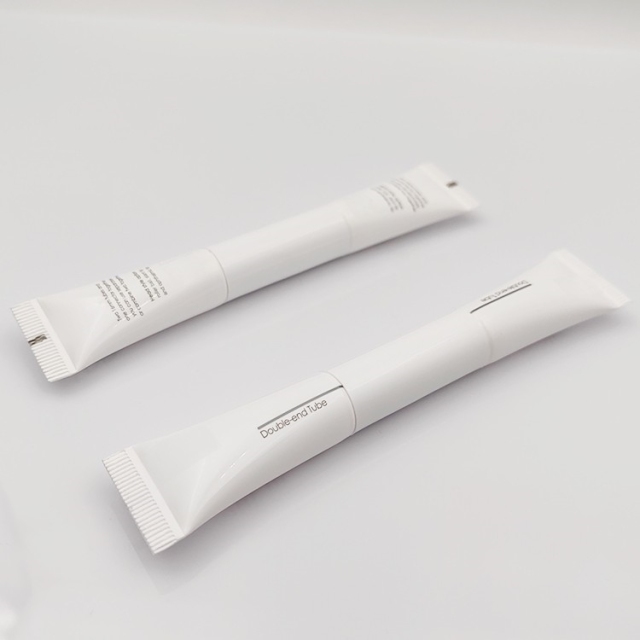 5ml lip gloss tubes Double-end Tube With Slanted Tip lip balm tube empty customized logo screen printing ointment container