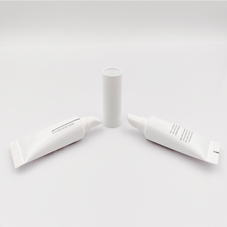 5ml lip gloss tubes Double-end Tube With Slanted Tip lip balm tube empty customized logo screen printing ointment container