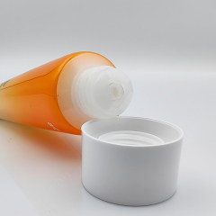 Newly Designed 2 in 1 dual chamber cosmetics Tube in Tube Soft Plastic Packaging Cream Squeeze Container for sunscreen lotion