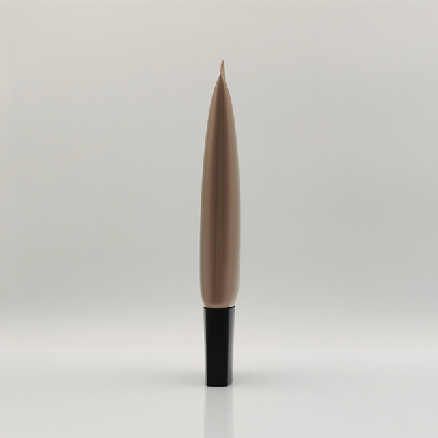 Unique flat bb cream oval tube for sunscreen and face lotion soft packaging Screwed Top Cap Squeeze Cosmetic Plastic container