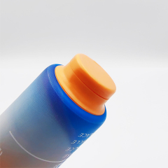 Mono-material 100ml squeeze plastic packaging with flip cap One Piece cosmetic lotion Tube Empty hand cream container