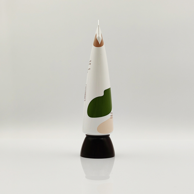 110ml Empty Plastic Cosmetics tubes packaging for hand lotion facial cleanser tube Screen Printing tube with big screw cap