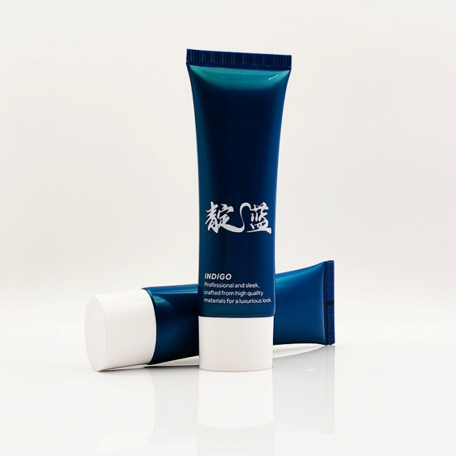 soft flat oval Tube with Flip Top Cap For plastic sunscreen Skin Care Cream container empty cosmetics Lotion tubes packaging