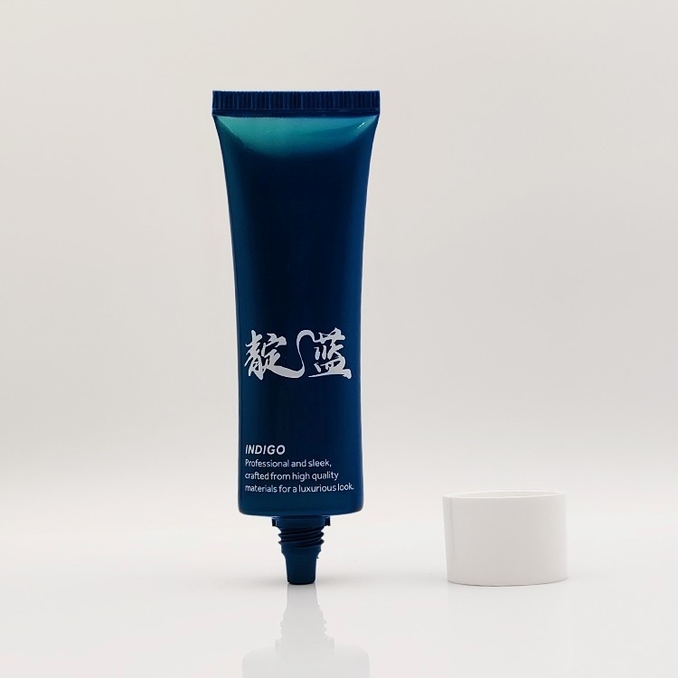 soft flat oval Tube with Flip Top Cap For plastic sunscreen Skin Care Cream container empty cosmetics Lotion tubes packaging