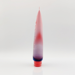 Eco-friendly Mono-material 120ml One Piece Tube Empty Screen Printing flat pe tube cosmetic packaging for makeup base