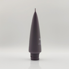 Innovative 100ml One Piece Mist Tube Empty Plastic cosmetics packaging plastic pe airless pump tube with Flat Top Cap