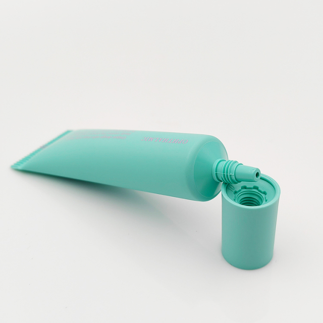 20ml Empty Plastic Cosmetic packaging cream long nozzle ointment tube Screen Printing eye cream serum squeeze soft tube