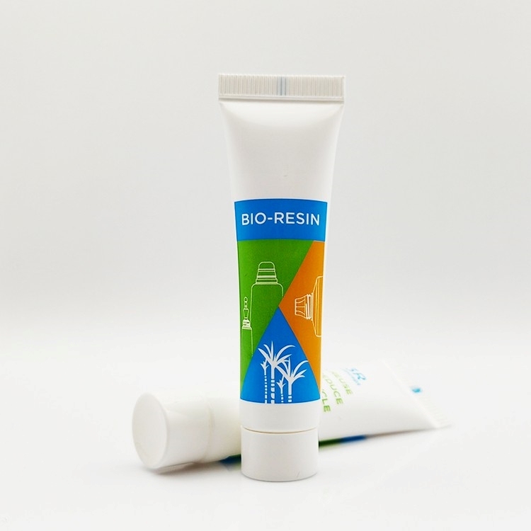 20ml Bio-Resin Soft Round Tube Empty Plastic Cosmetic Screen Printing Packaging moisturizing eye cream cosmetic plastic tube