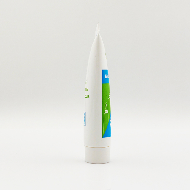 20ml Bio-Resin Soft Round Tube Empty Plastic Cosmetic Screen Printing Packaging moisturizing eye cream cosmetic plastic tube