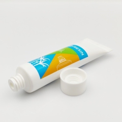20ml Bio-Resin Soft Round Tube Empty Plastic Cosmetic Screen Printing Packaging moisturizing eye cream cosmetic plastic tube