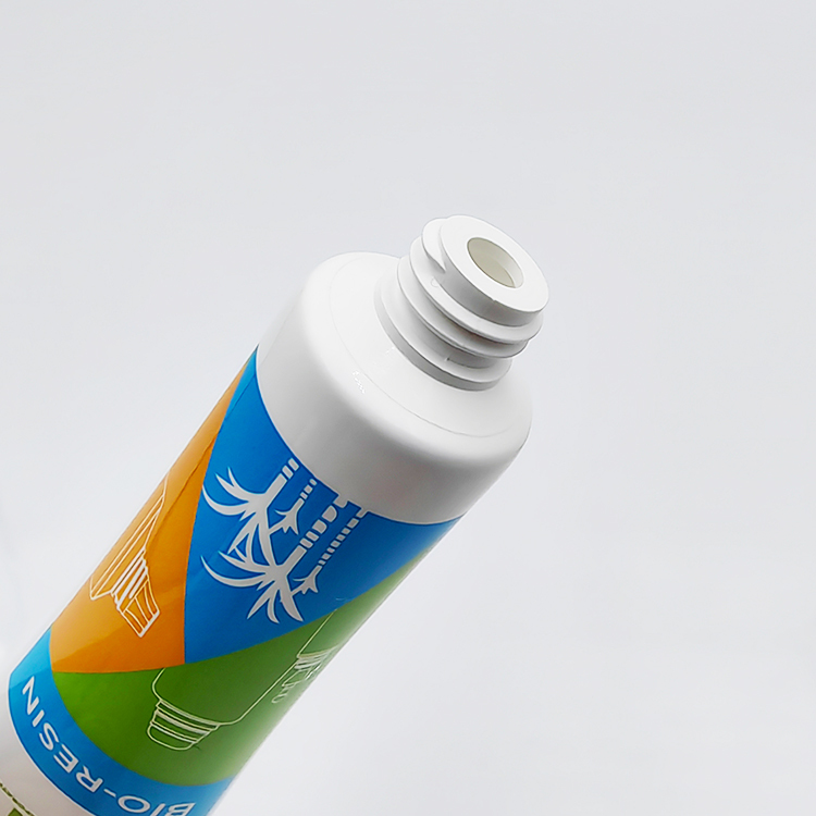 20ml Bio-Resin Soft Round Tube Empty Plastic Cosmetic Screen Printing Packaging moisturizing eye cream cosmetic plastic tube