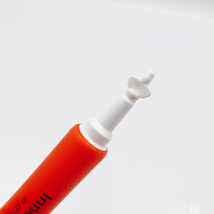 10ml Empty Plastic Nozzle Twist Off Single Use One-time Use tube Cosmetic Screen Printing Packaging tube with twist open head