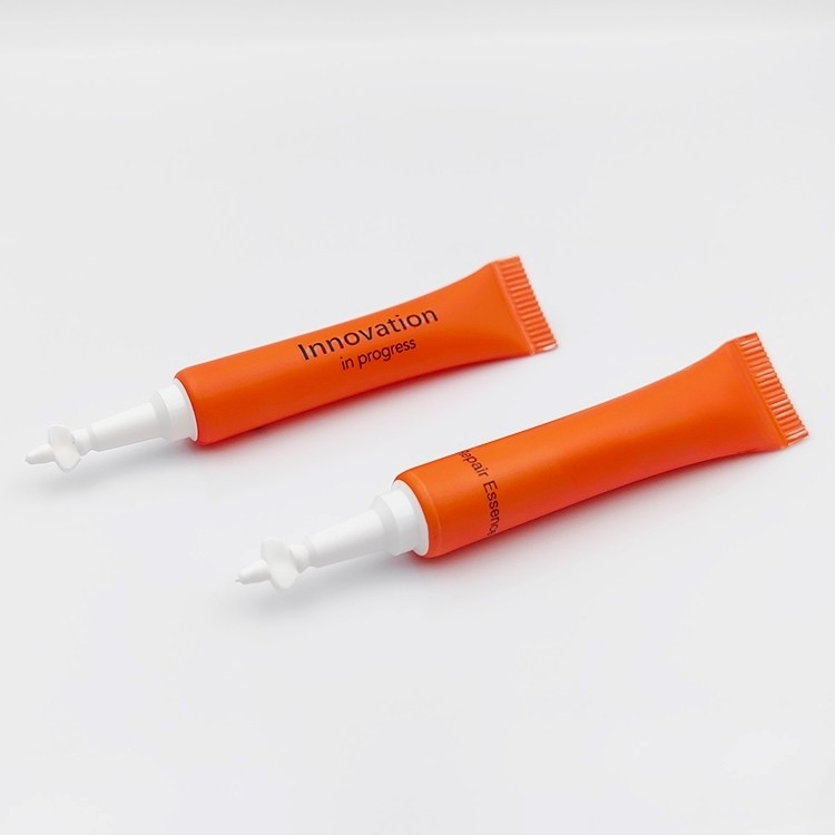 10ml Empty Plastic Nozzle Twist Off Single Use One-time Use tube Cosmetic Screen Printing Packaging tube with twist open head