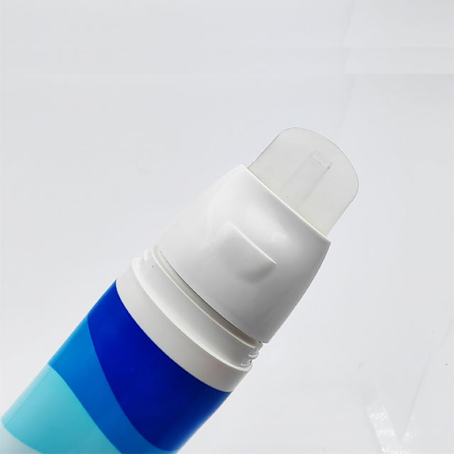 Luxury Empty brush cosmetic tube for facial cleanser 50ml soft spatula tube Screen Printing eye cream serum squeeze soft tube