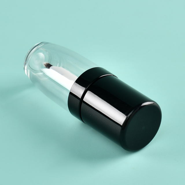 Custom 8.9ml Round Lip Gloss Wand Tubes with Fine Brush Empty Cosmetic Container Thickened Wall Lip Gloss bottle packaging