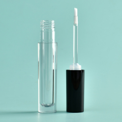 Popular 4.5ml Thickened Wall Round tube with super-fine brush applicator Empty Cosmetic Packaging eyeliner bottle with Logo