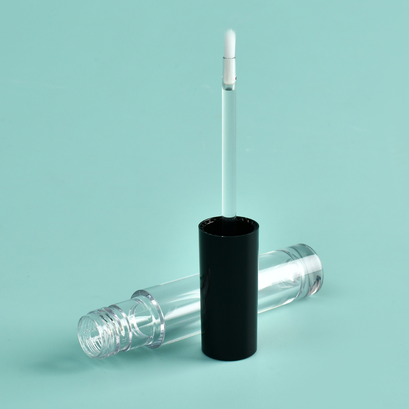 Popular 4.5ml Thickened Wall Round tube with super-fine brush applicator Empty Cosmetic Packaging eyeliner bottle with Logo