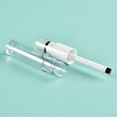 6.2ml lip gloss wand tubes Double-Side Round Thickened Wall Tube With big Brush Empty Cosmetic Packaging luxury lip gloss bottle
