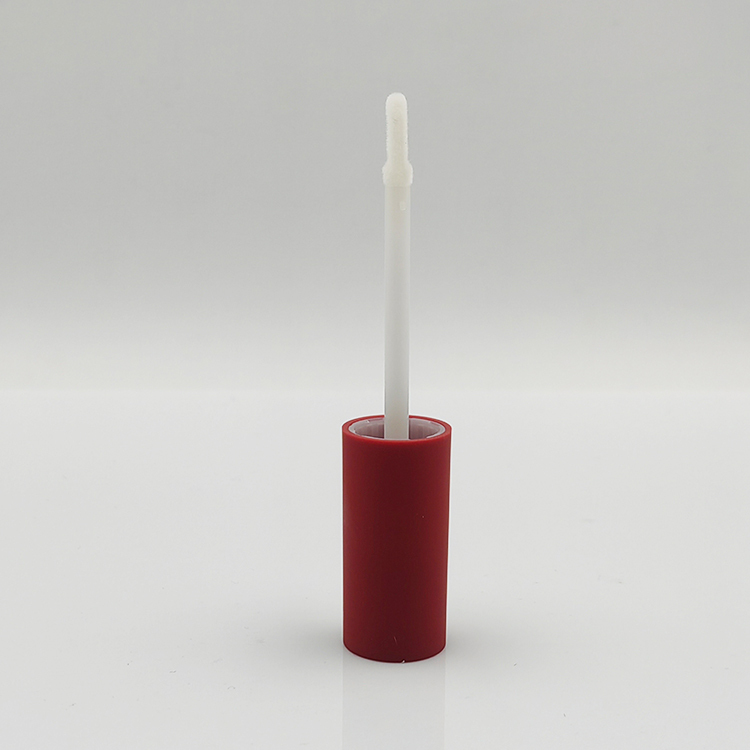 Popular Wholesale Custom 4.5ml round Empty lip gloss wand tube 5ml with Brush Empty Cosmetic Packaging lip gloss bottle no logo