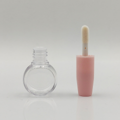 Special designed Wholesale Custom 4ml empty cute lip gloss bottle with wand Cosmetic Packaging luxury square lip gloss bottle