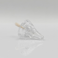 Brand New Custom 3ml round lip gloss tubes with box and logo plastic cosmetic packaging exotic empty lip gloss bottles