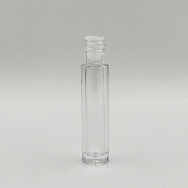 2025 Hot Sale Custom 4.5ml round unique empty crystal lip gloss bottle for plastic cosmetic packaging luxury lip gloss tubes