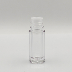 Best seller Custom 5.2ml round transparent empty lip gloss bottles plastic lip lipstick lip gloss tubes with custom packaging