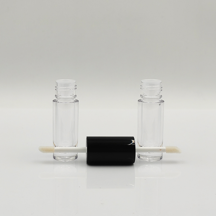 New Arrival Wholesale 8ml double side lip gloss bottles customized empty cosmetic packaging lip gloss tubes and box custom label