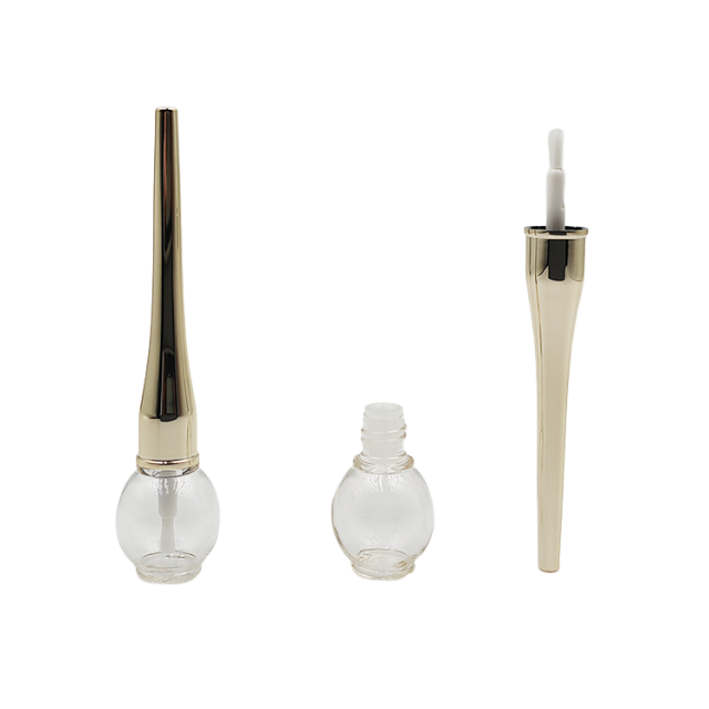 Special designed 5ml Lollipop Light Bulb Shaped cute lip gloss tubes for cosmetic packaging transparent gold lip gloss tube