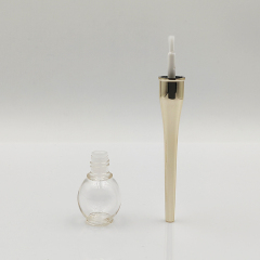 Special designed 5ml Lollipop Light Bulb Shaped cute lip gloss tubes for cosmetic packaging transparent gold lip gloss tube