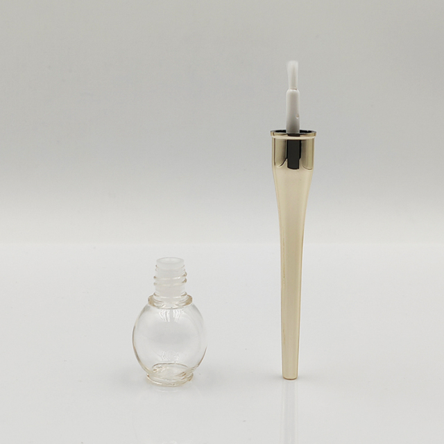 Special designed 5ml Lollipop Light Bulb Shaped cute lip gloss tubes for cosmetic packaging transparent gold lip gloss tube