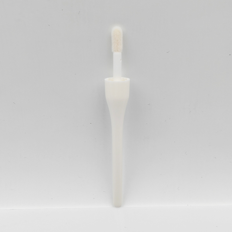 New In 2025 Wholesale Custom 10ml Lollipop shape cute lip gloss bottle lamp bulb shape white transparent clear lip gloss bottle