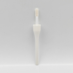 New In 2025 Wholesale Custom 10ml Lollipop shape cute lip gloss bottle lamp bulb shape white transparent clear lip gloss bottle