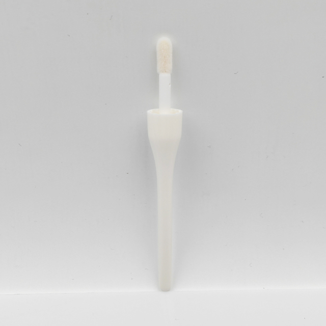 New In 2025 Wholesale Custom 10ml Lollipop shape cute lip gloss bottle lamp bulb shape white transparent clear lip gloss bottle