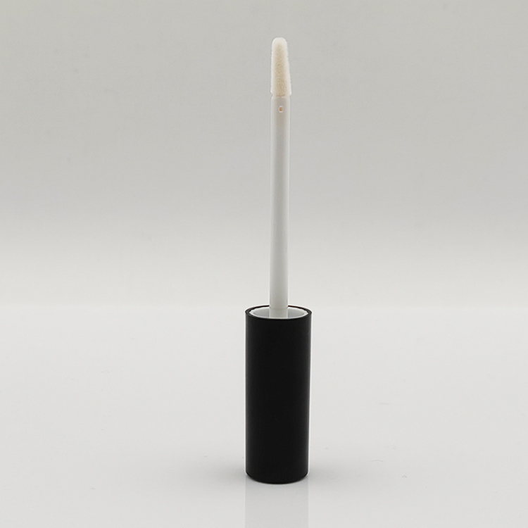 Stylish Wholesale Custom conical shape round 10ml lip gloss bottle plastic cosmetic packaging empty lip gloss tubes with wand
