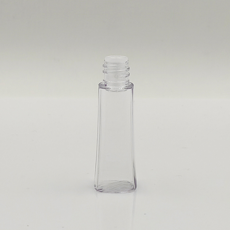 Stylish Wholesale Custom conical shape round 6ml lip gloss bottle plastic cosmetic packaging empty lip gloss tubes with wand