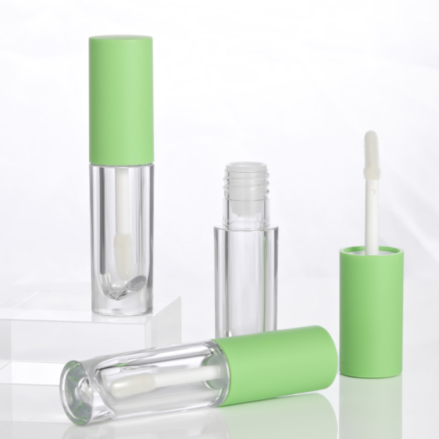 Hot sale Custom 3ml round lip gloss bottle tube Empty Cosmetic container tube for cosmetics cream lip gloss tube packaging
