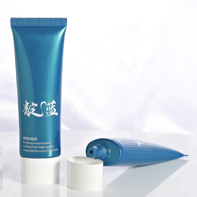 soft flat oval Tube with Flip Top Cap For plastic sunscreen Skin Care Cream container empty cosmetics Lotion tubes packaging