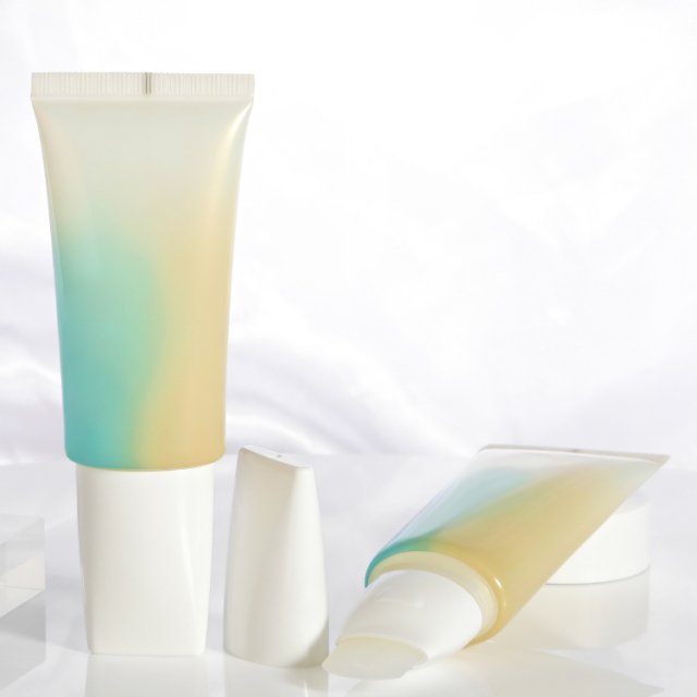 Wholesale 20ml-120ml Empty Soft Spatula Tube with silicone applicator packaging eye cream face mask tube Screen Printing