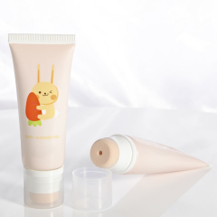 Stylish wholesale 20ml-80ml cosmetic sponge applicator tip tubes with Custom Logo and Screen Printing for liquid foundation