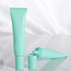 20ml Empty Plastic Cosmetic packaging cream long nozzle ointment tube Screen Printing eye cream serum squeeze soft tube