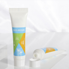20ml Bio-Resin Soft Round Tube Empty Plastic Cosmetic Screen Printing Packaging moisturizing eye cream cosmetic plastic tube