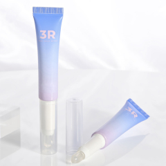 10ml Customized OEM Slanted Tip Tube Wholesale Screen Printing Plastic Empty lip gloss tubes with custom packaging